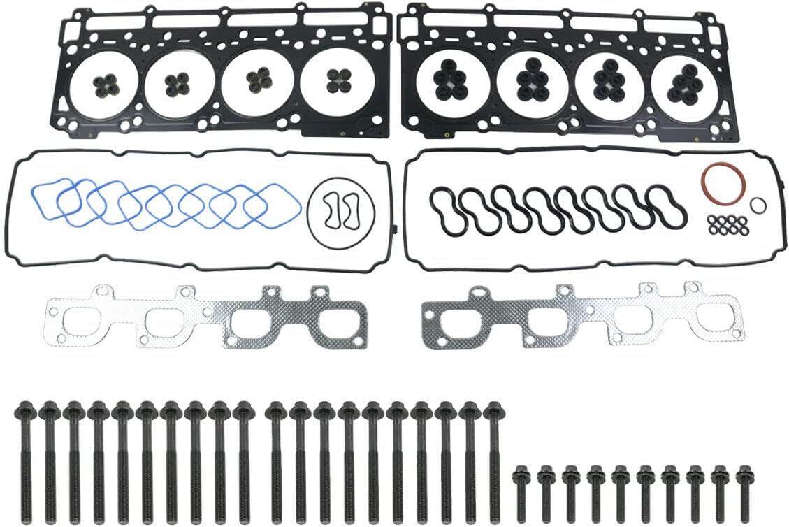HS26568PT Cylinder Head Gasket Bolts Kit replacement for 2012-2017 Chrysler 300 Jeep Grand Cherokee Dodge Charger Challenger 6.4L HEMI Engine