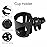 Accmor Universal Cup Holder with Hook, Stroller Cup Holder, 360 Rotatable Large Caliber Designed Bottle Holder for Stroller, Bike, Wheelchair, Walker, Scooter
