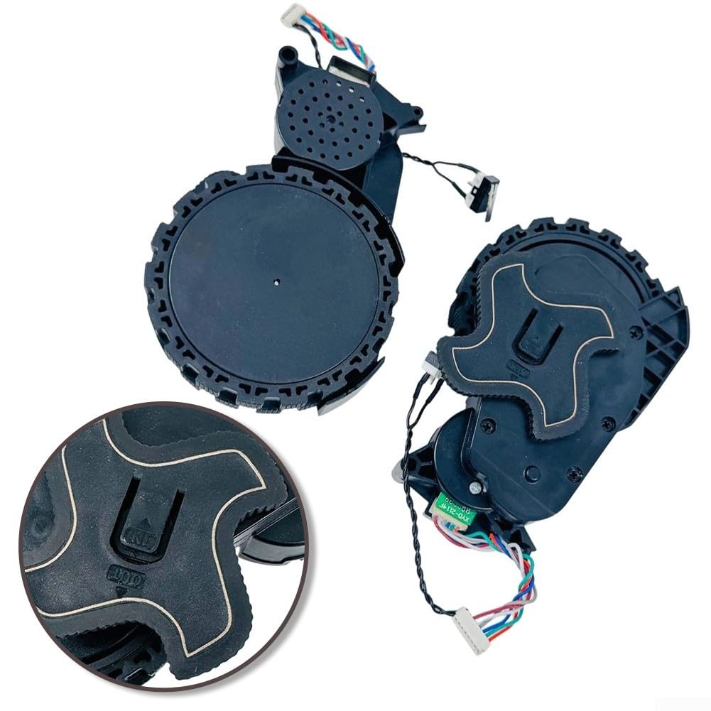 Ruota di ricambio sinistra destra per aspirapolvere Dreame L40 Ultra, L40s Ultra, L40s Pro Ultra, Ultra e X50s Pro Ultra - 2 confezioni