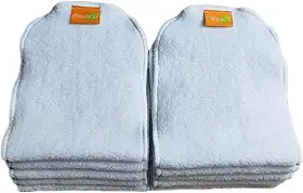 Kit 10 Absorventes para fralda ecológica - Duas camadas em Melton