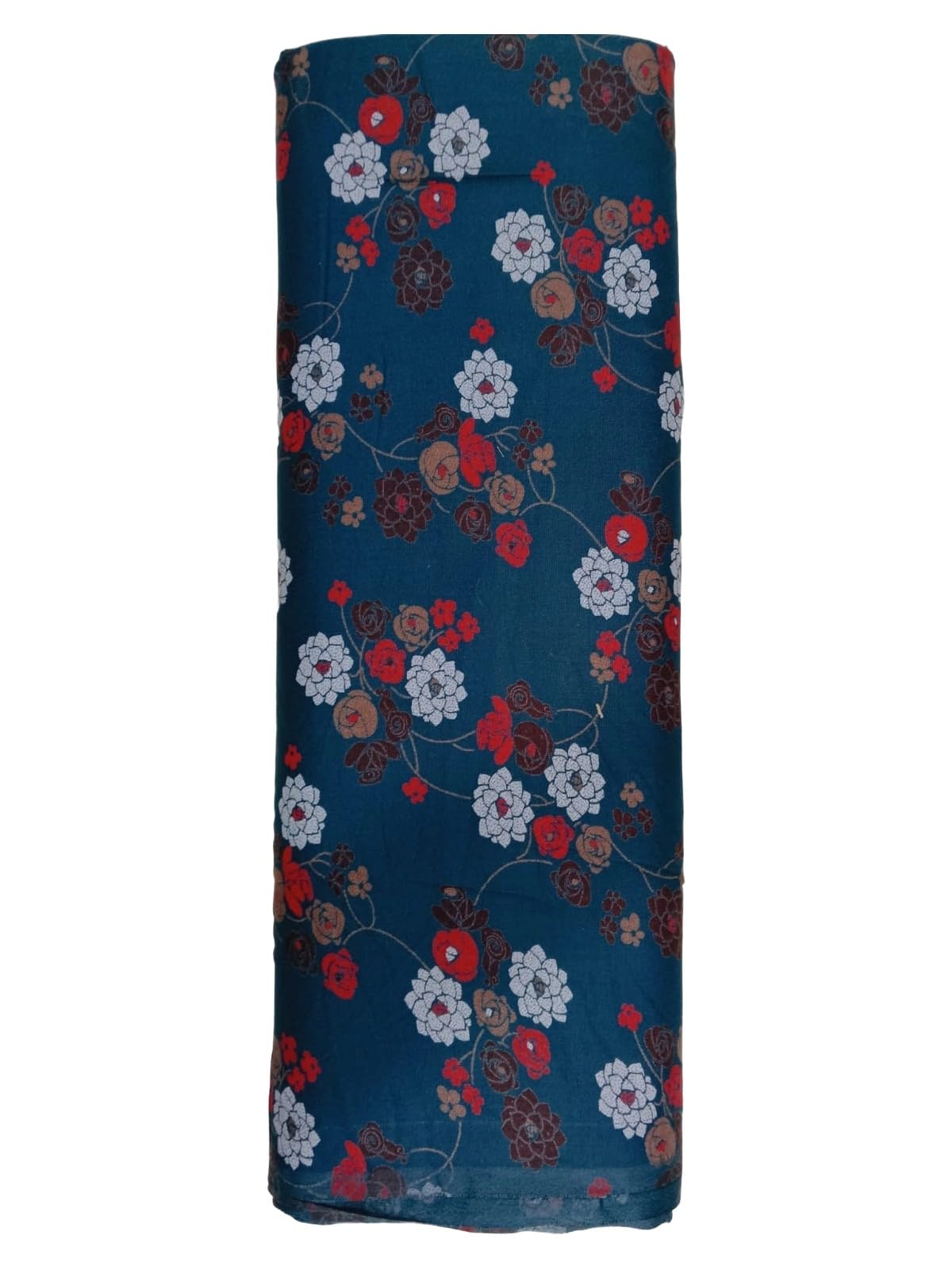 Winter Woolen Alpine Spun Pashmina Small Floral printed UN Stitched Kurti Running Material For Women Width - 44-image-28