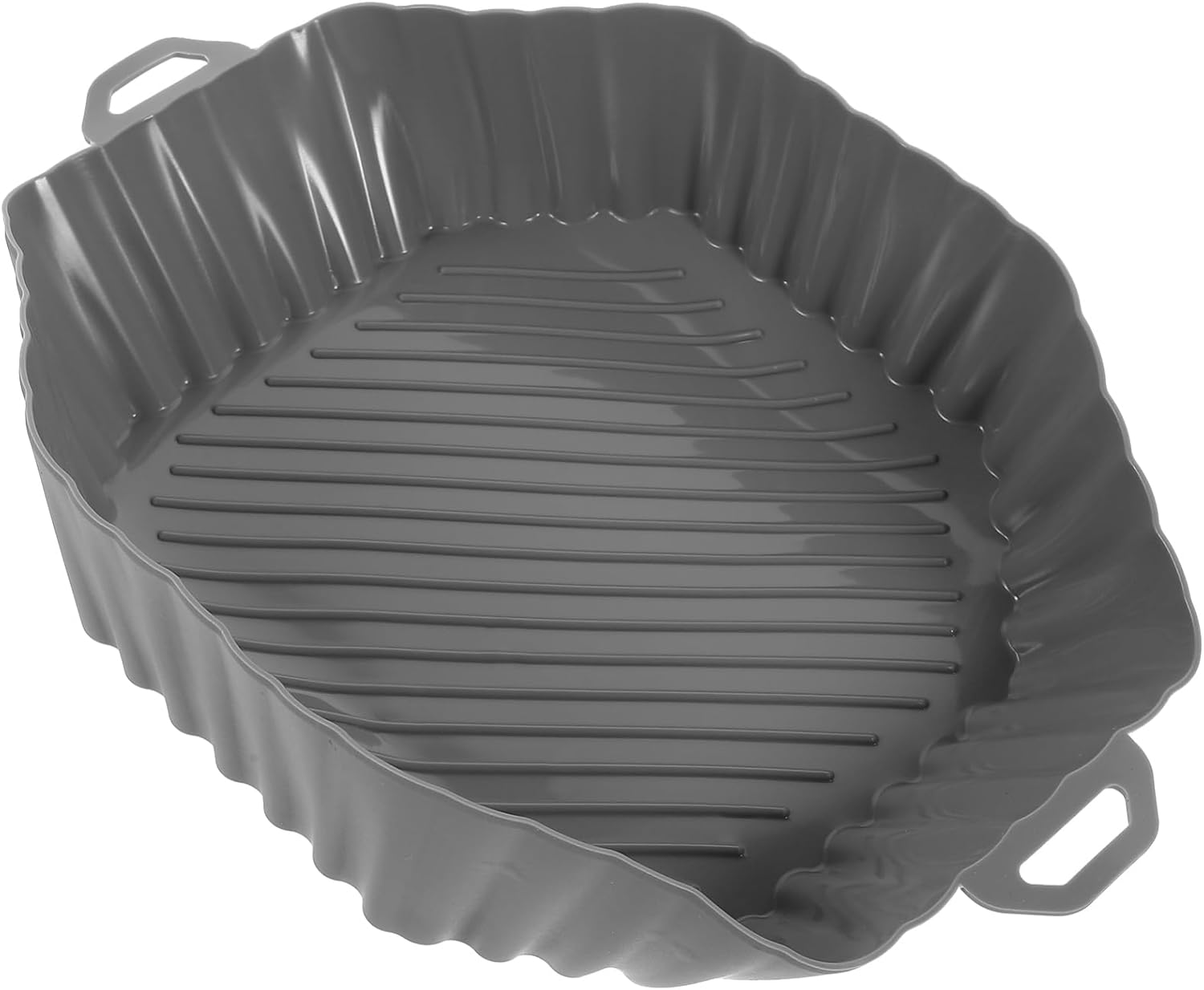 Non Stick Silicone Baking Liner for Air Fryer Reusable Kitchen Pot for Home Cooking Smooth Surface Prevents Sticking for Chips Snacks Chicken Wings Non Stick Silicone Baking Liner for Air Fryer Reusable Kitchen Pot for Home Cooking Smooth Surface Prevents Sticking for Chips Snacks Chicken Wings