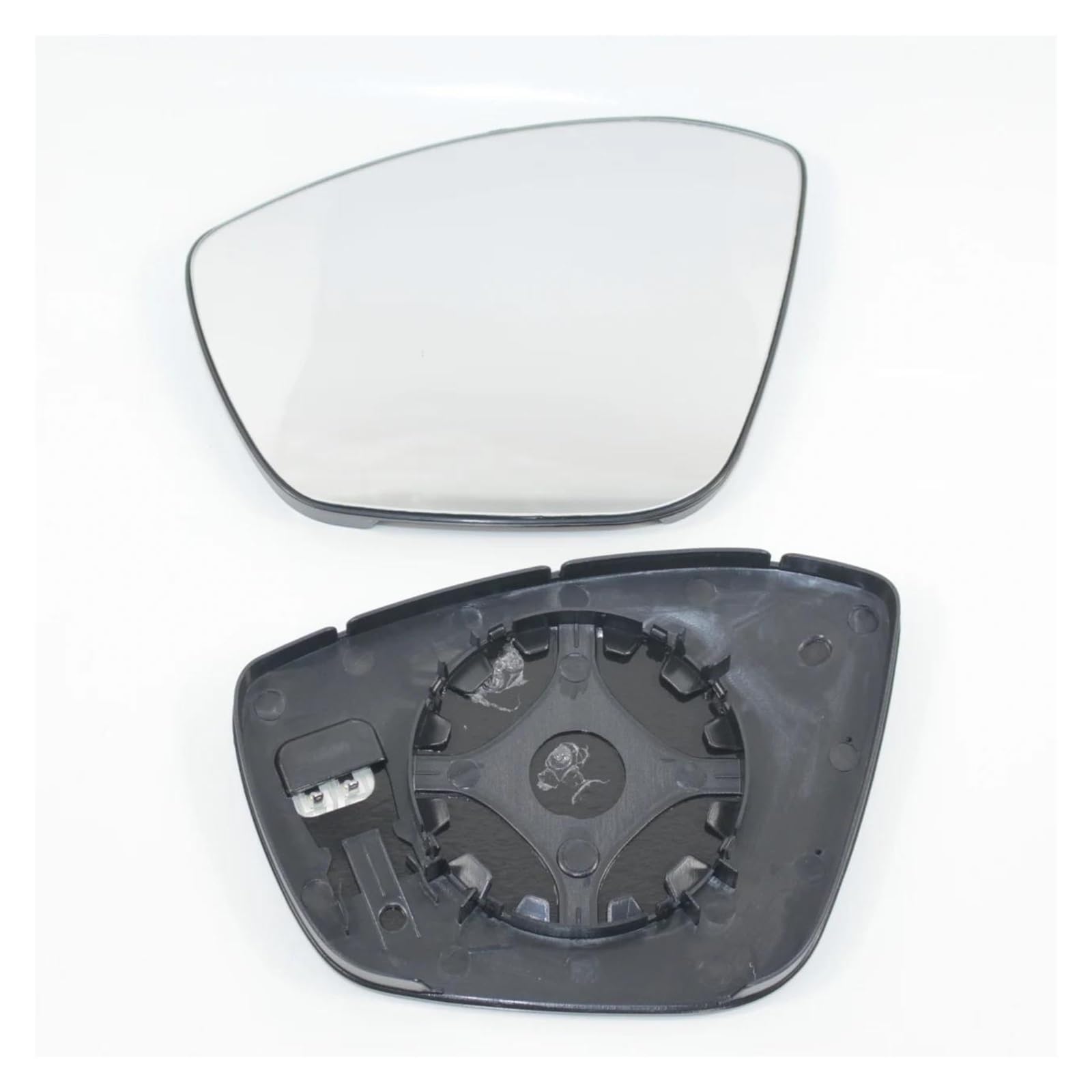 Lentille Miroir Voiture Rétroviseur Convexe Chauffant avec Plaque Arrière pour Peugeot 308 (2013 2014 2015 2016 2017 2018 2019 2020 2021) Voiture Verre Rétroviseur(Left Side)