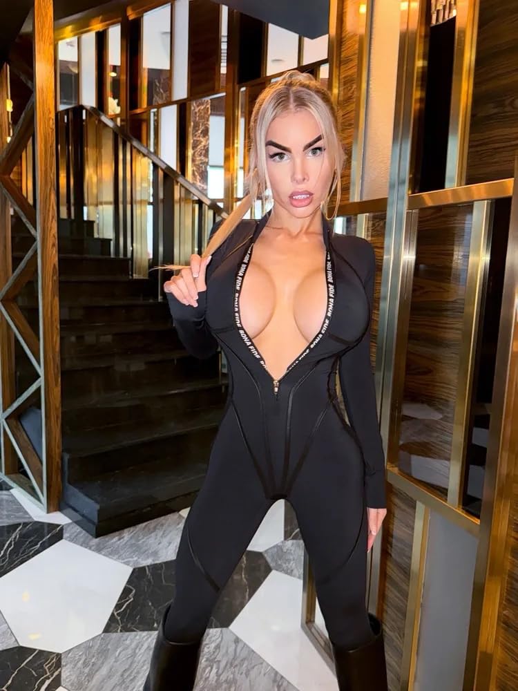 Bona Fide Workout-Overall für Damen - Sportlicher Jumpsuit mit Bauchkontrolle und Po-Lifting für Yoga und Fitness