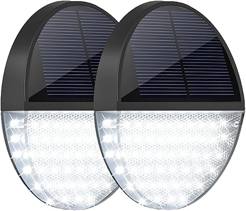 Luz solar al aire libre, luz de inducción automática para microondas, sin cableado IP65, luz de pared impermeable, funciona con energía solar para