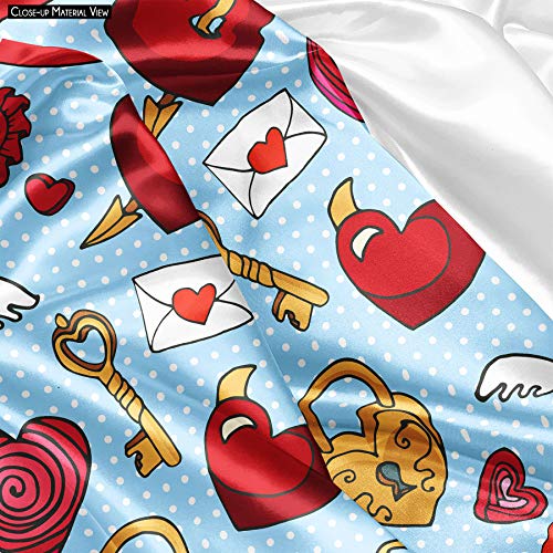 Image of ArtzFolio Valentine Love | Pouch Wrist Potli Bag | Bag for Weddings & Casual Parties