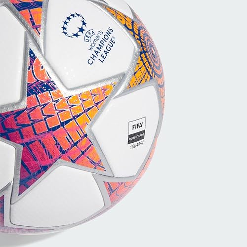 Miniatura 5 de adidas Balón de fútbol UCL Pro para mujer, pelota de fútbol oficial con superficie sin costuras, calidad profesional certificada por la FIFA (UWCL