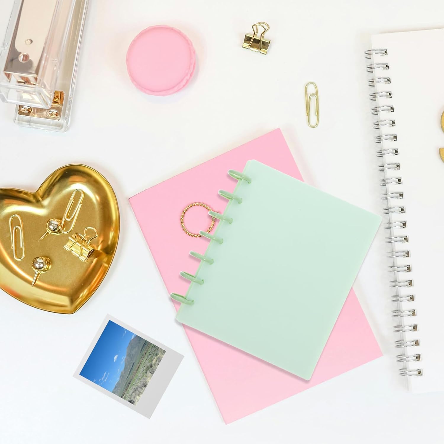 Green PP Photocard Binder Book 20 Pages, 4 Grids Per Page
