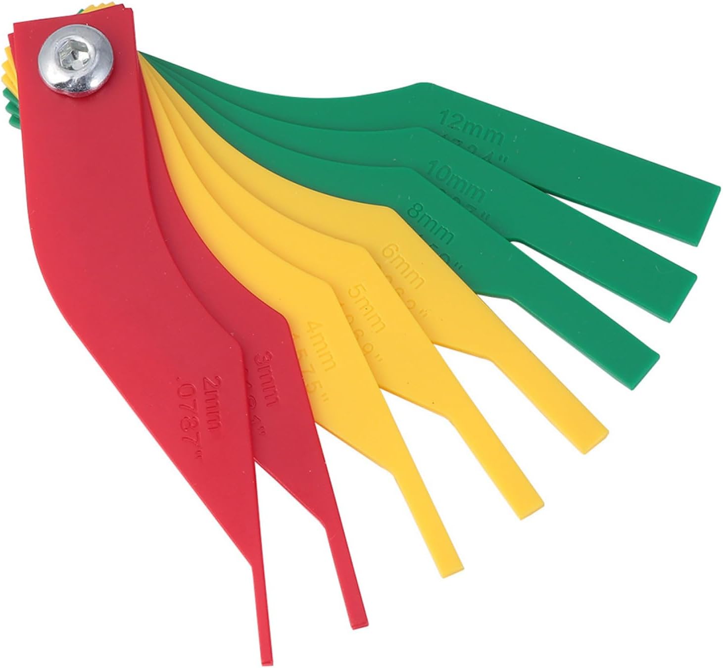 Brake Pad Measuring Scale Car Brake Pad Thickness Gauge Easy to Use Accurate