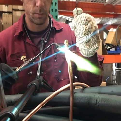 Miniatura 4 de Varillas de soldadura de cobre de 16 pulgadas, 10 varillas de cobre a baja temperatura, varillas de soldadura de cobre de fósforo, varillas de