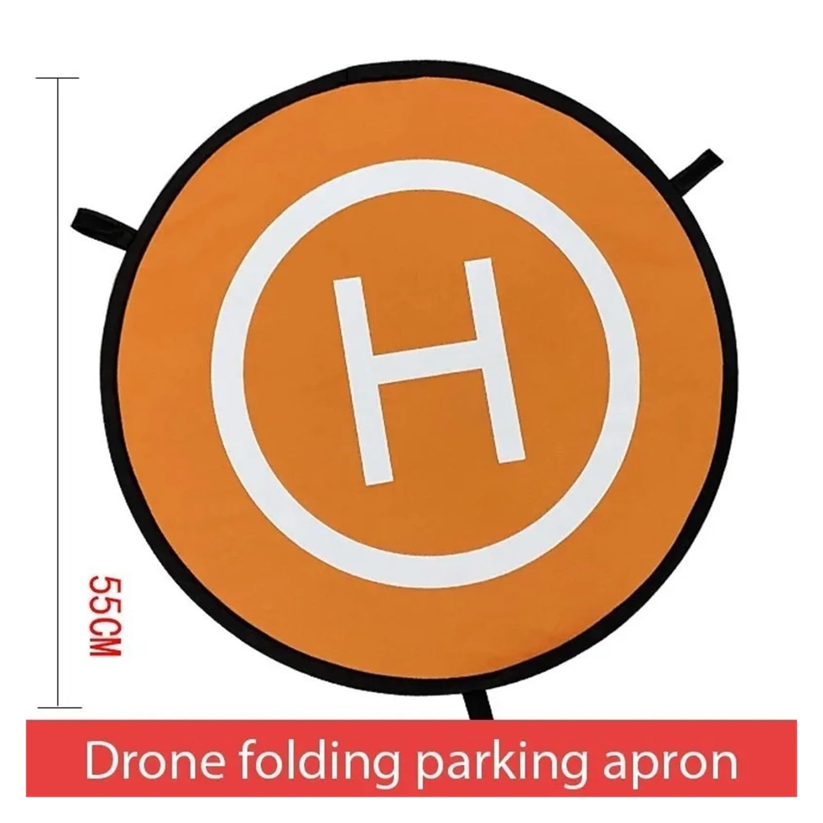 Składana podkładka do drona, 55 cm, wodoodporna, przenośna helipad RC z gwoździami i torbą do DJI do mini Spark Quadcopter