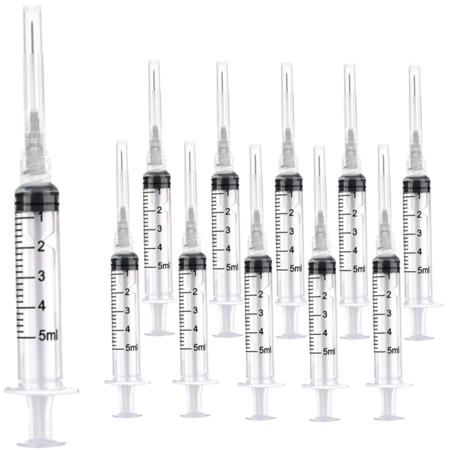 100 Pack 3ml 23Ga Lab Syringe Tools with Measurement, Individually Packed — Amazon image 9