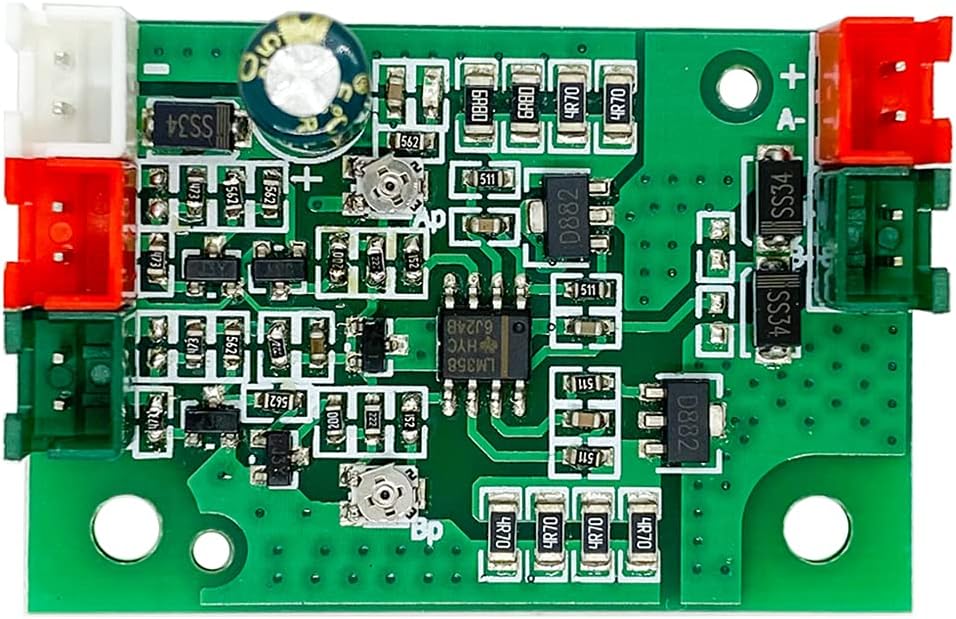 DC 3V-5V Laser Diode LD Driver Board for 660nm 532nm 808nm Laser Module 2-Way Current Adjustable Lasers Drive Power Supply Circuit Board with TTL Modulation 0-20KHZ