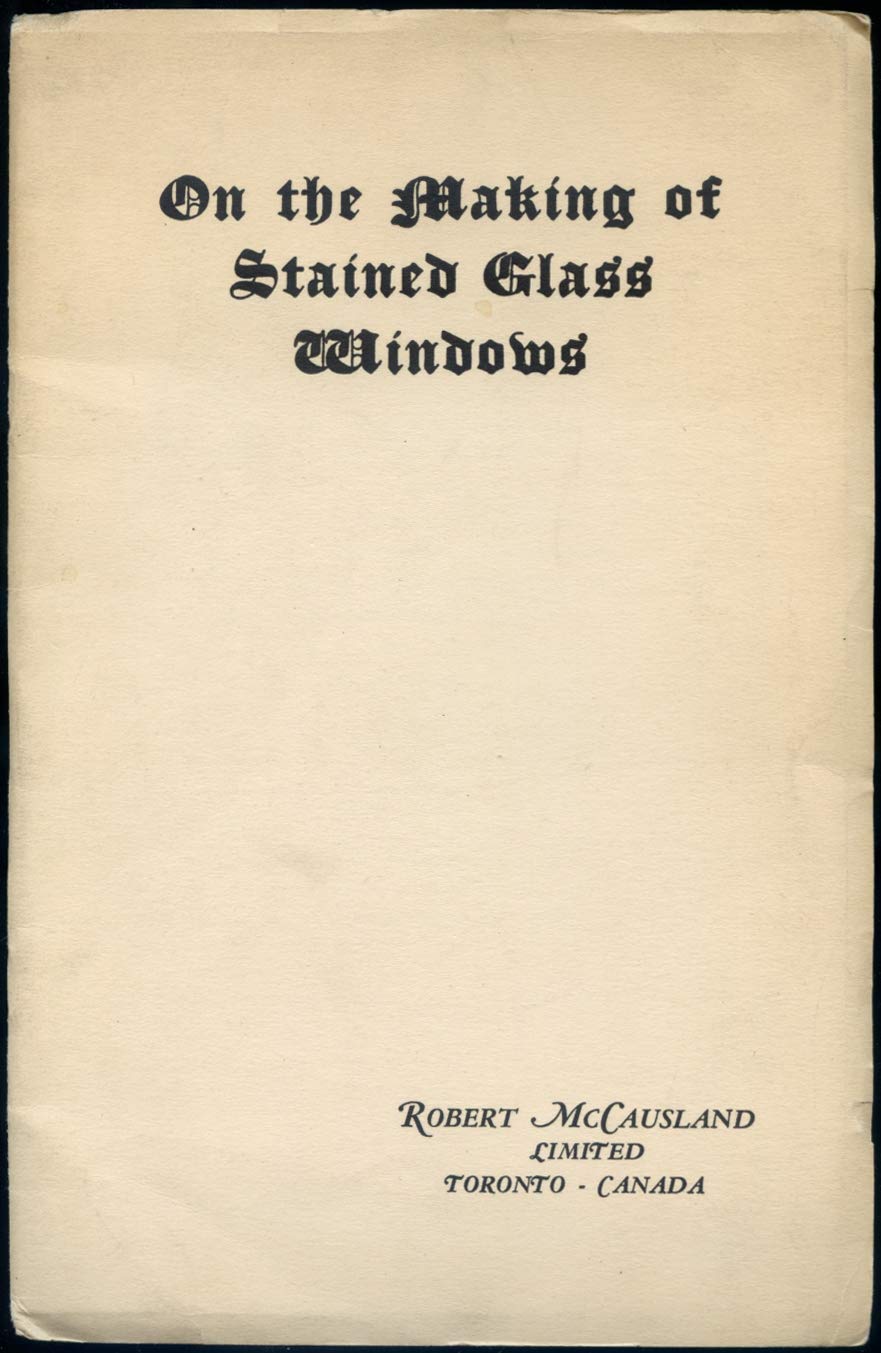 On the Making of Stained Glass Windows Books