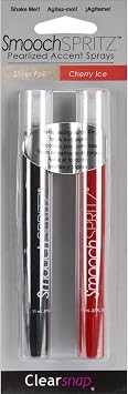 Smooch Spritz Silver Foil and Cherry Ice Accent Spray, 2-Pack