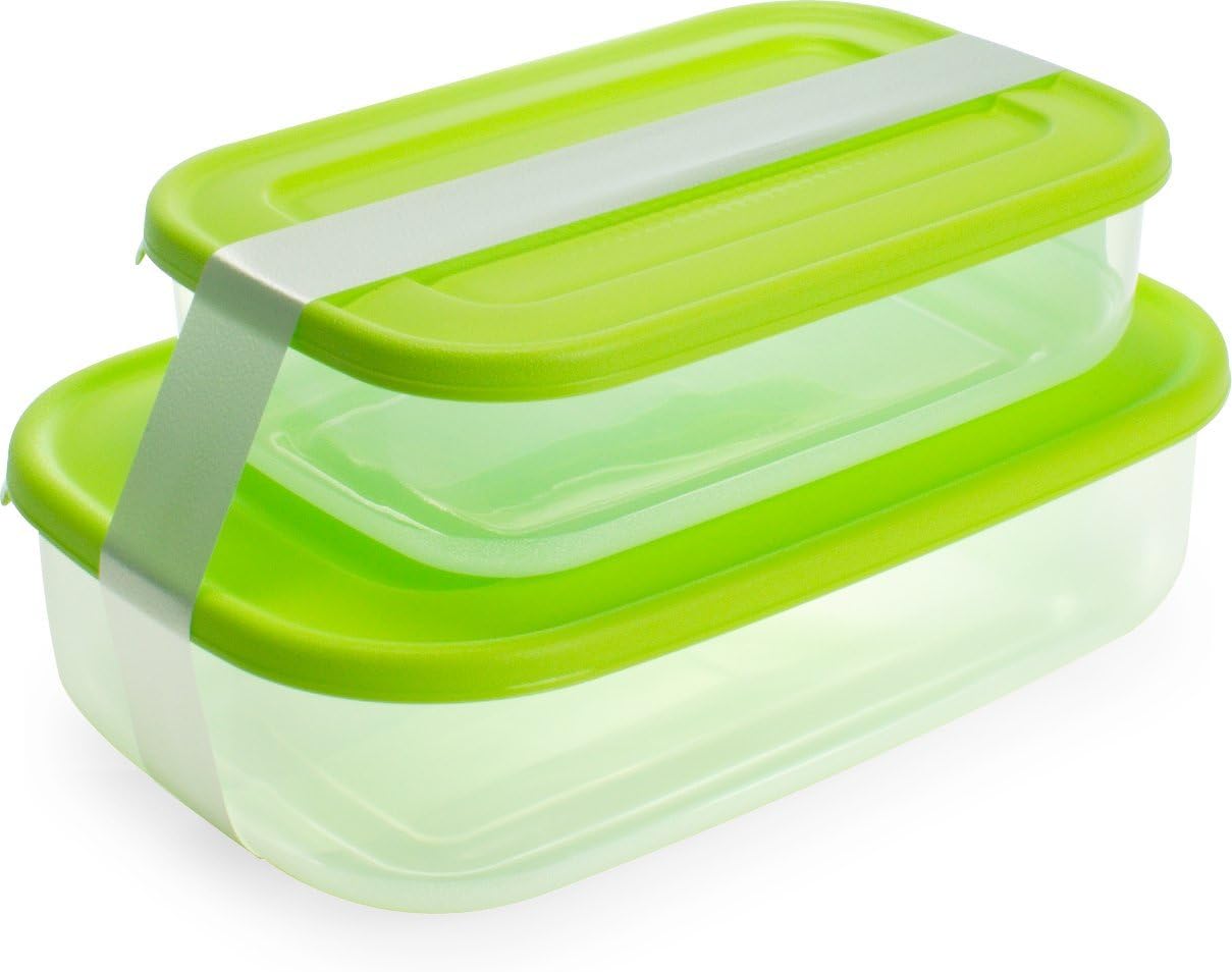 Codil Alimentos contenedor Set, Surtidos, 2 Piezas : Amazon.es: Hogar y ...