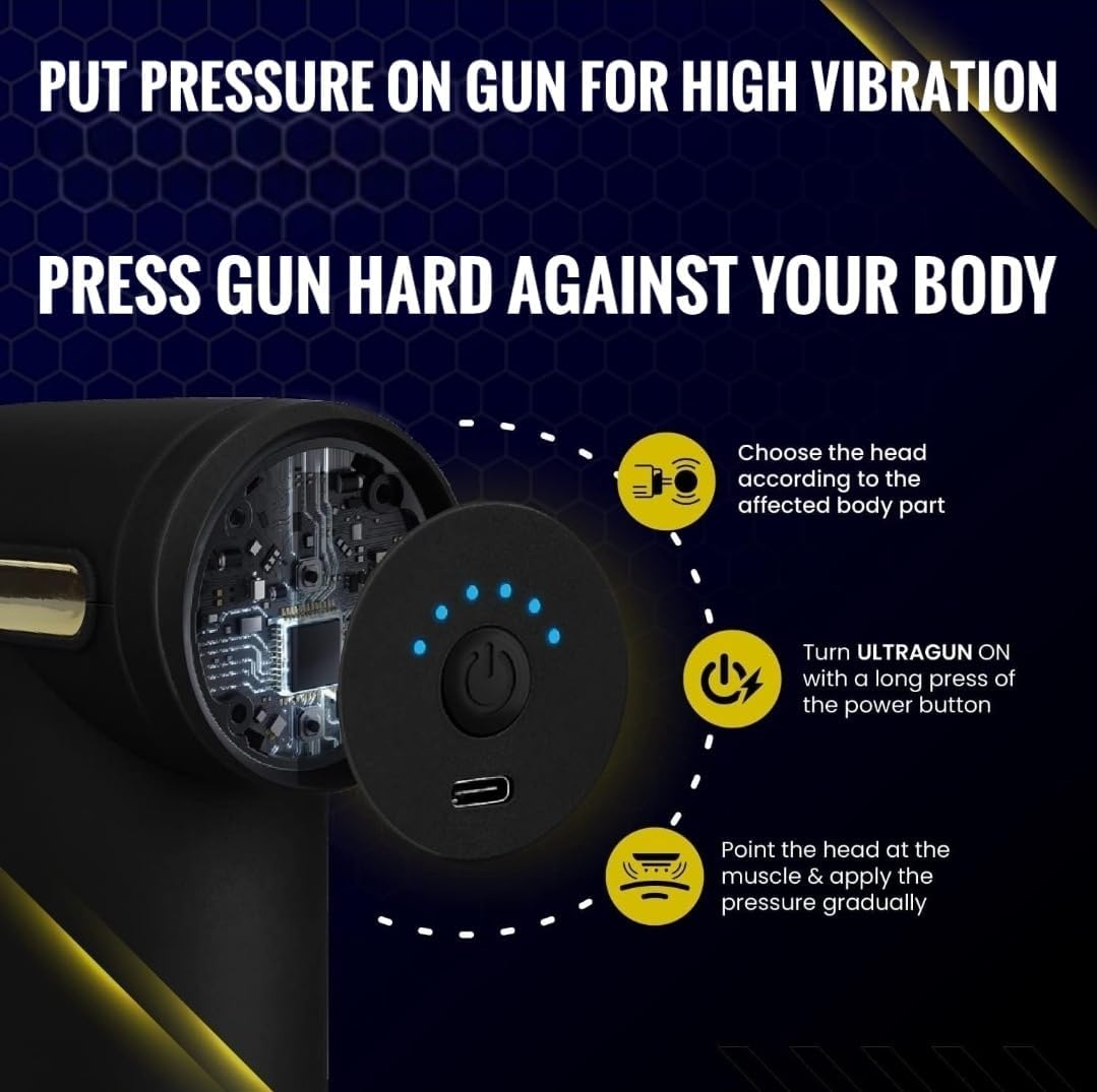 Mini gun massage machine for pain relief Mini gun massage machine for pain relief