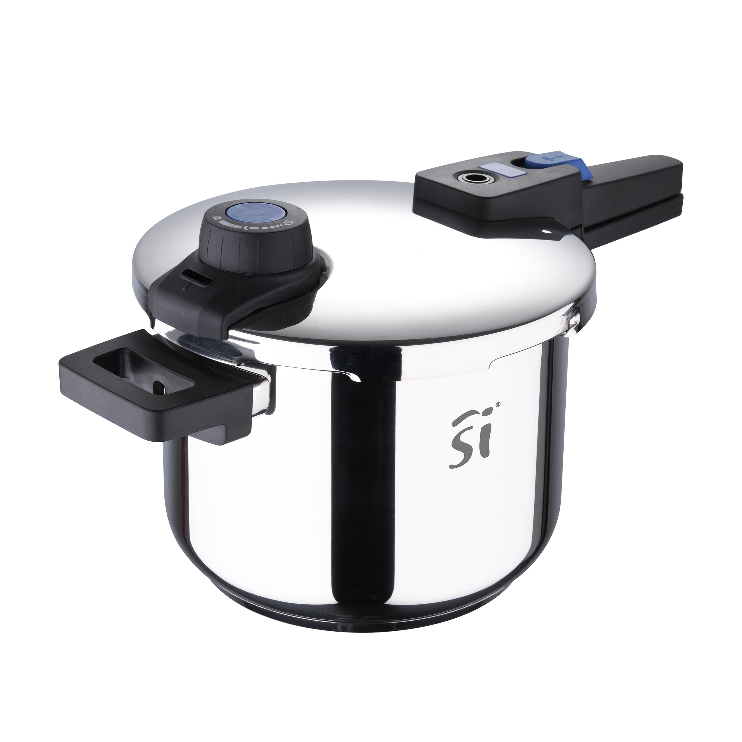 Bergner - Panela de Pressão 6L, Inox com Fechamento Externo, 22cm, HUB.ME