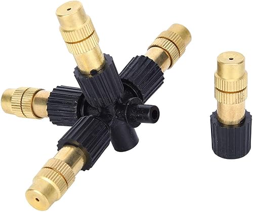 Miniatura 5 de Fydun Boquilla rociadora de cobre G12 D para riego de jardín, 5 piezas, cobre G12 D para la familia