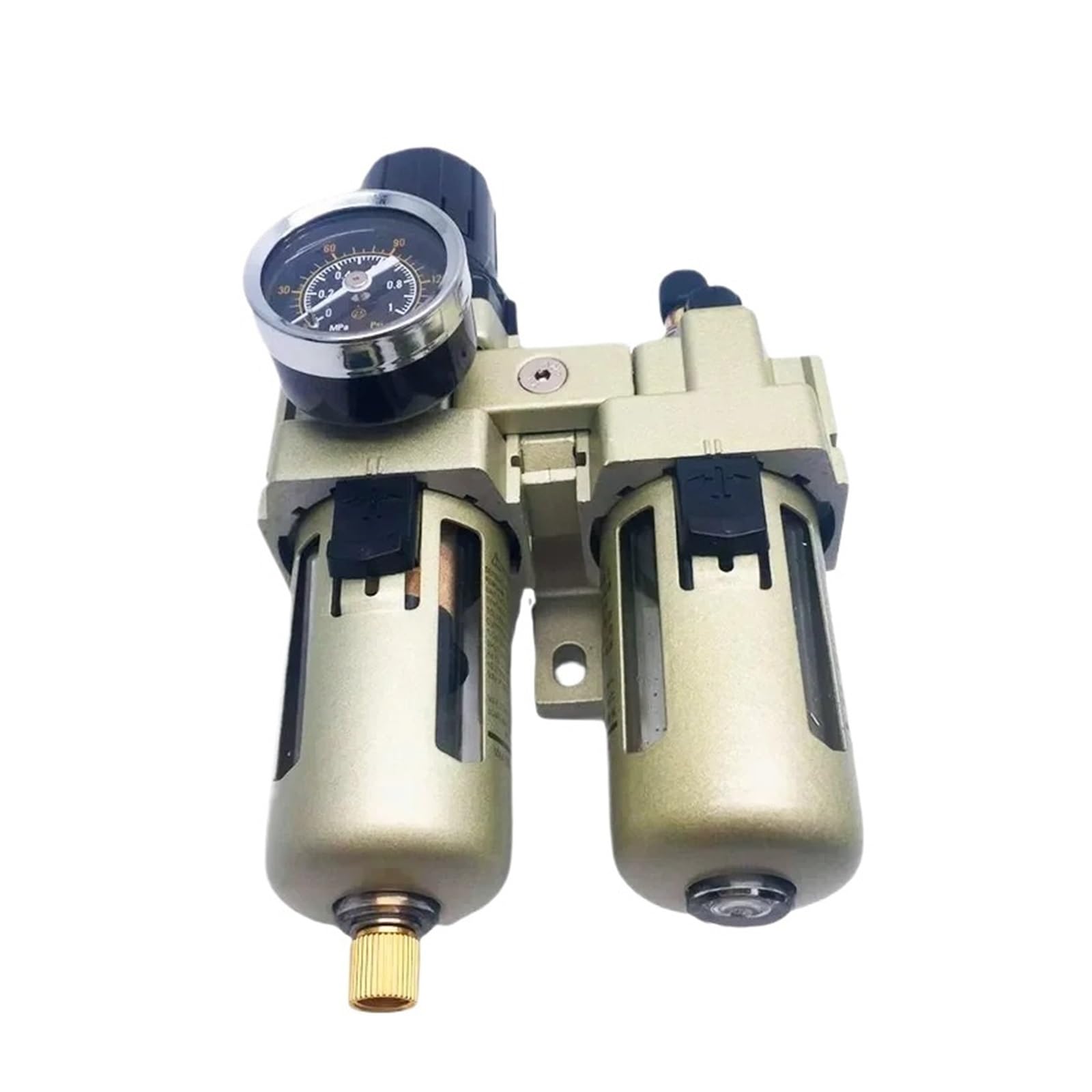 PHNOITPQ AC3010-03 AC3010-02D For air compressor regulation pressure regulator pneumatic filter FRL oil water separator trap filter(Copper filter,AC3010-03)