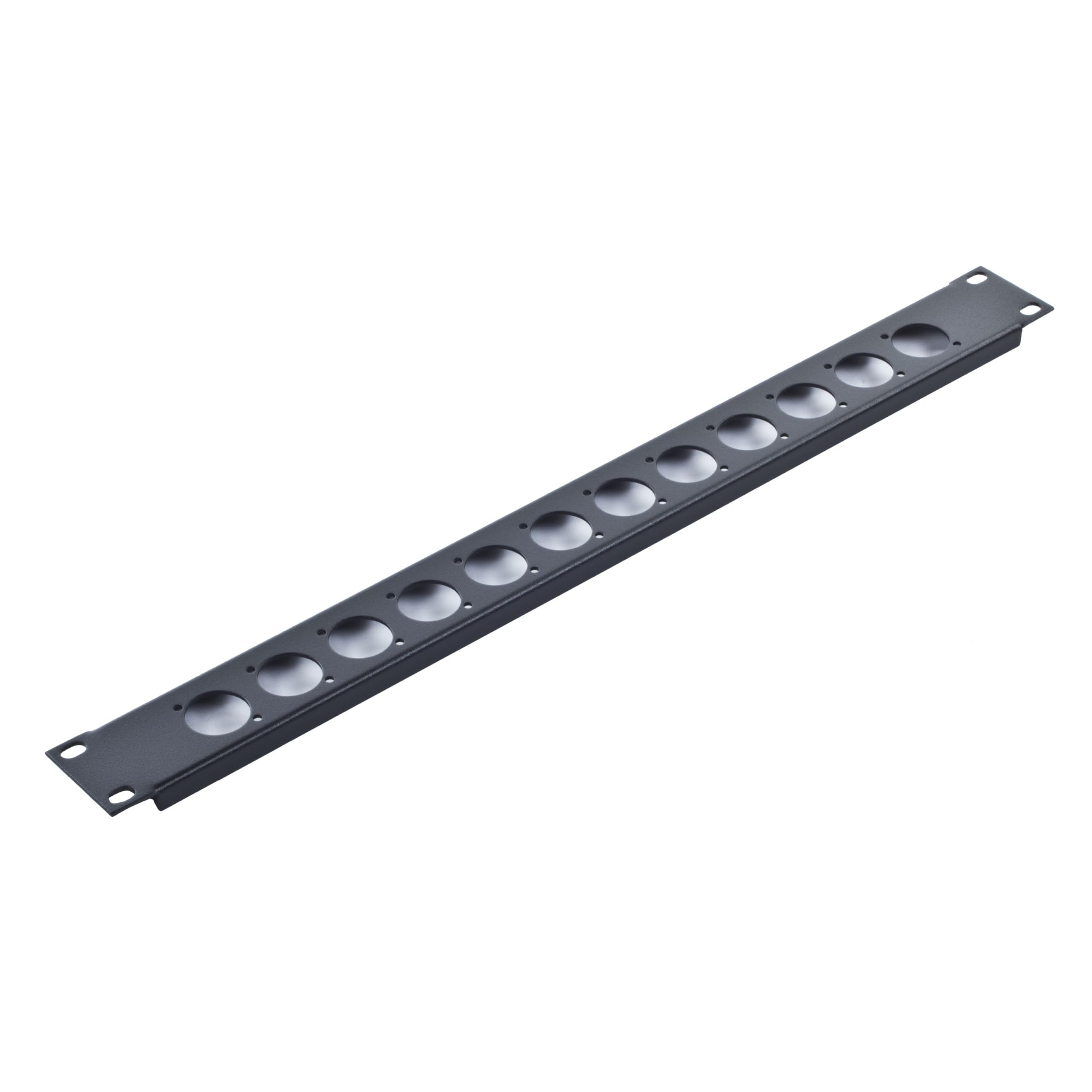 Adam Hall 19" Parts 872213-19" U-Shaped Rack Panel 12 Sockets 1 U