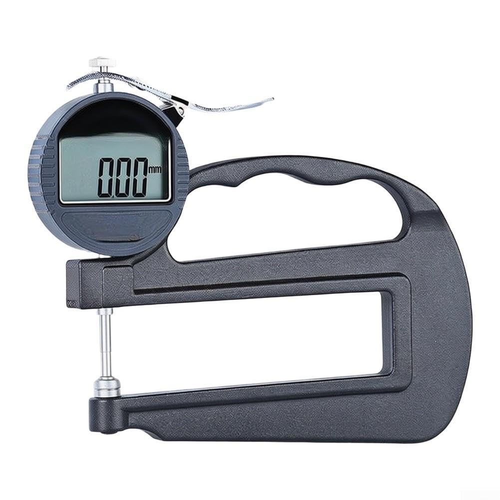 Medidor de espesor digital 0-25 mm ± 0,005 mm pantalla LCD (D)