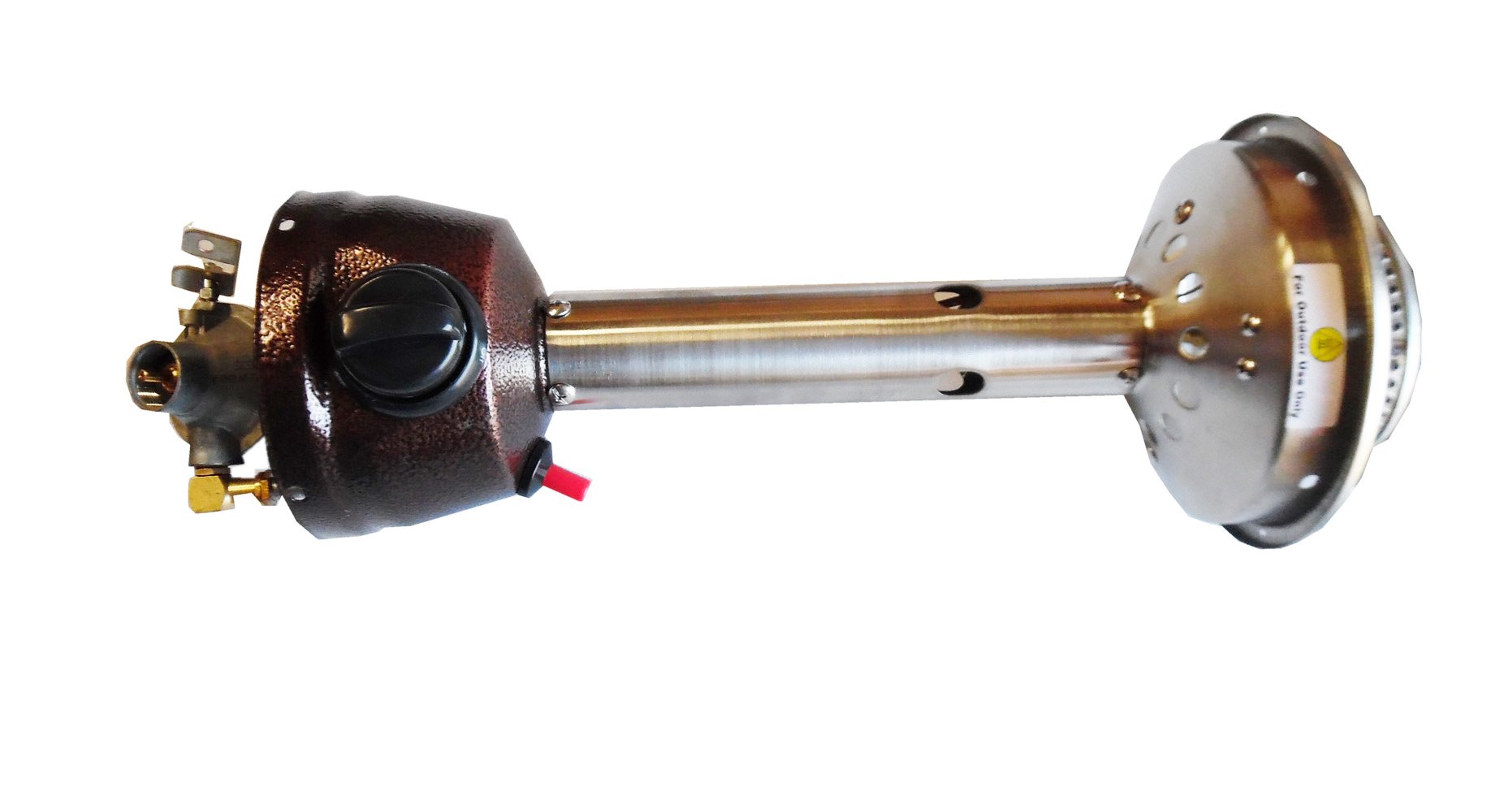 Hiland TTHP-CV-BRZ, Propane Table Top Relpplacement Burner, Hammered Bronze