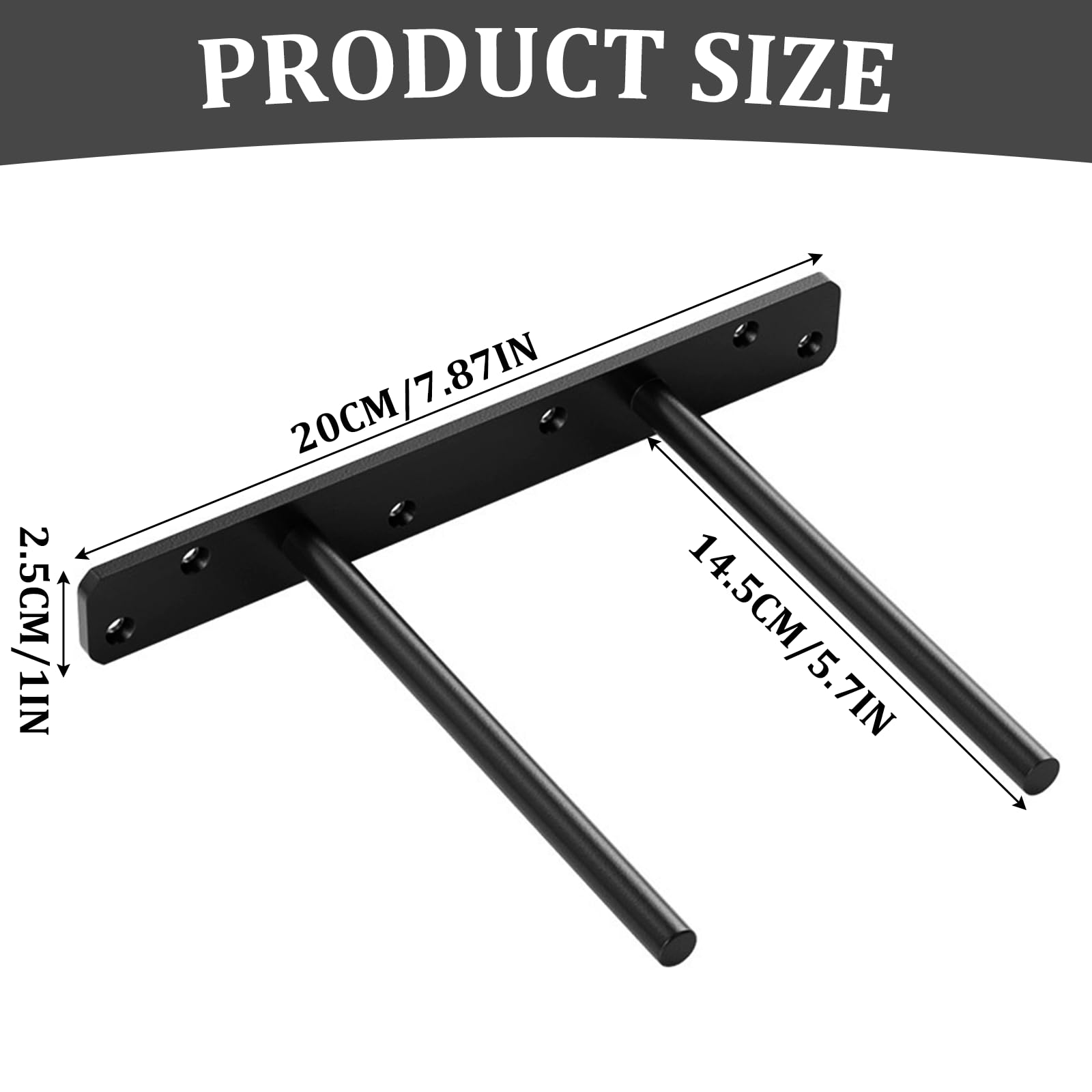Floating Shelf Brackets Heavy Duty - Image 2