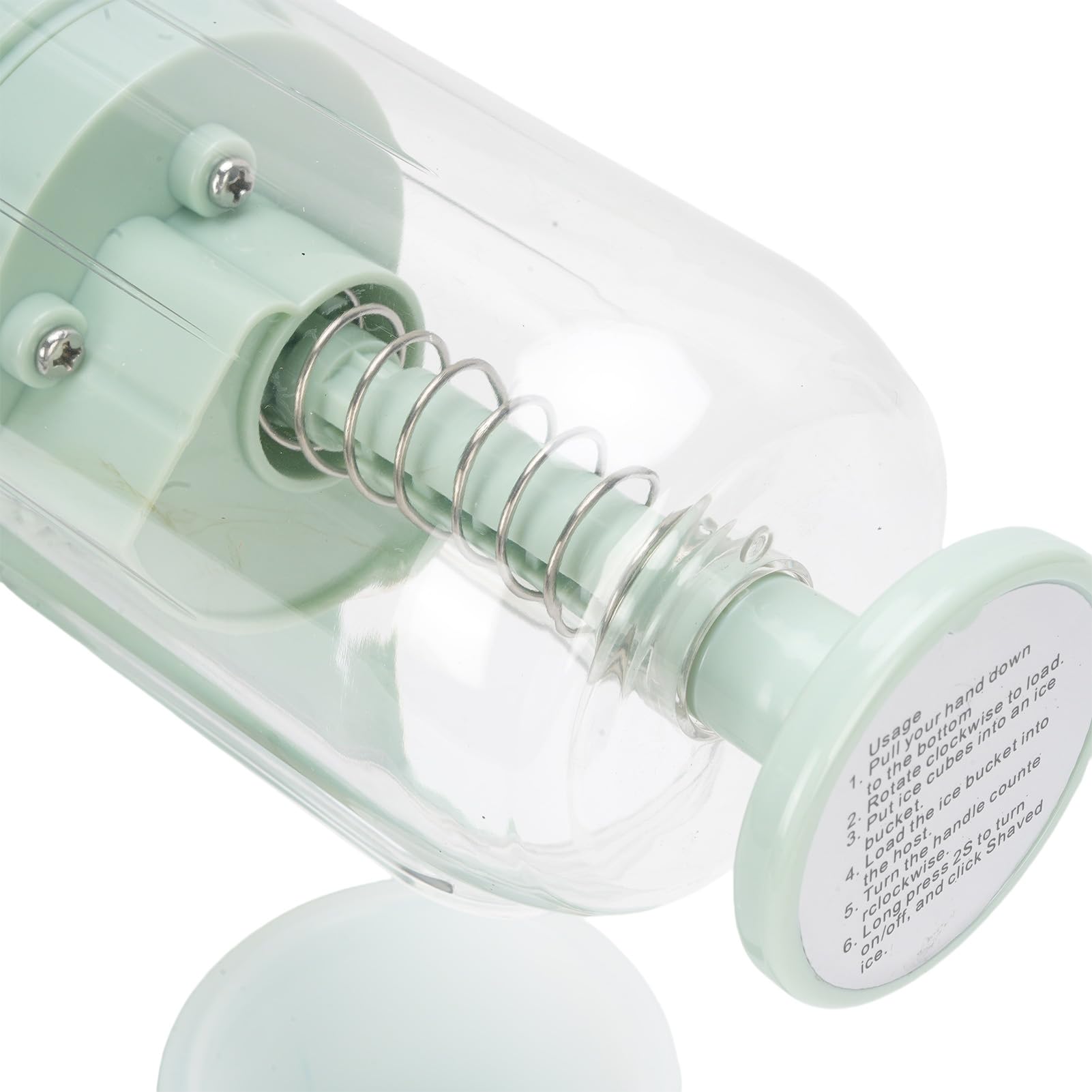 Máquina portátil de cono de nieve, trituradora de hielo comercial, máquina de hielo afeitada eléctrica, afeitadora de hielo recargable de alta eficiencia 13000гpm para uso doméstico y comercial 8