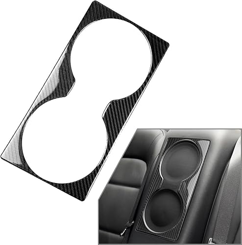 Miniatura 4 de GZYF Cubierta decorativa de marco para subwoofer trasero de carbono para Nissan GTR R35 2008-2020, color negro