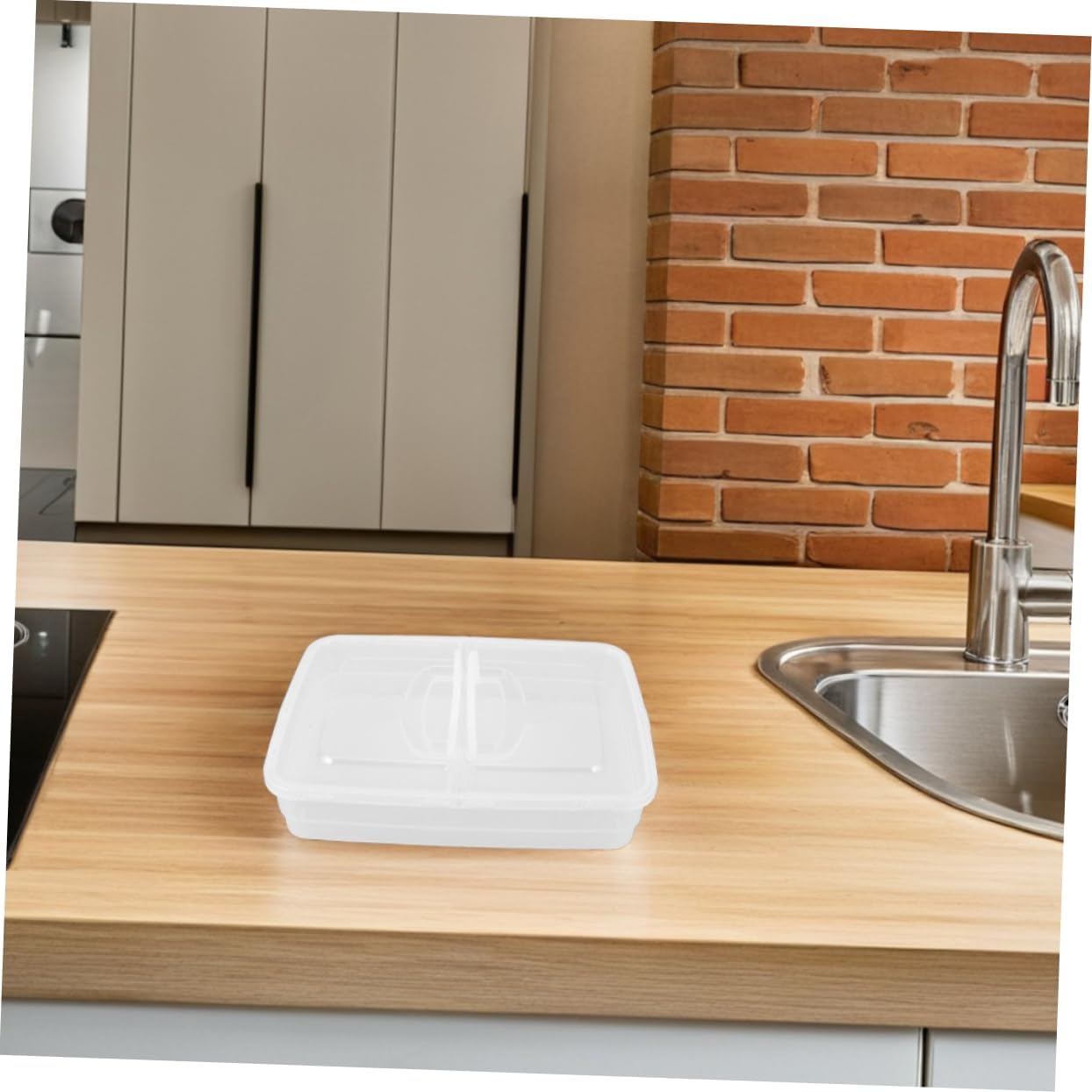 2pcs Stackable Pizza Dough Proofing Box Lid Handle Fermentation Trays for Artisan Pizza Bread Making