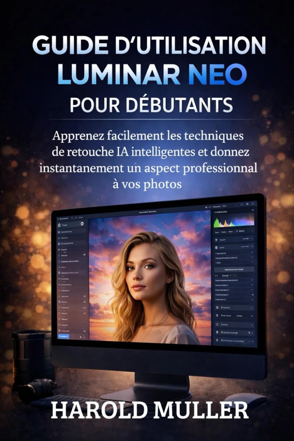 GUIDE D'UTILISATION LUMINAR NEO POUR DÉBUTANTS: Apprenez facilement les techniques de retouche IA intelligentes et donnez instantanément un aspect professionnel à vos photos.