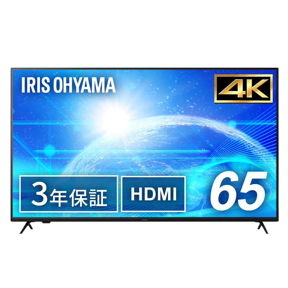 Amazon.co.jp: アイリスオーヤマ モニター 大型ディスプレイ 65インチ