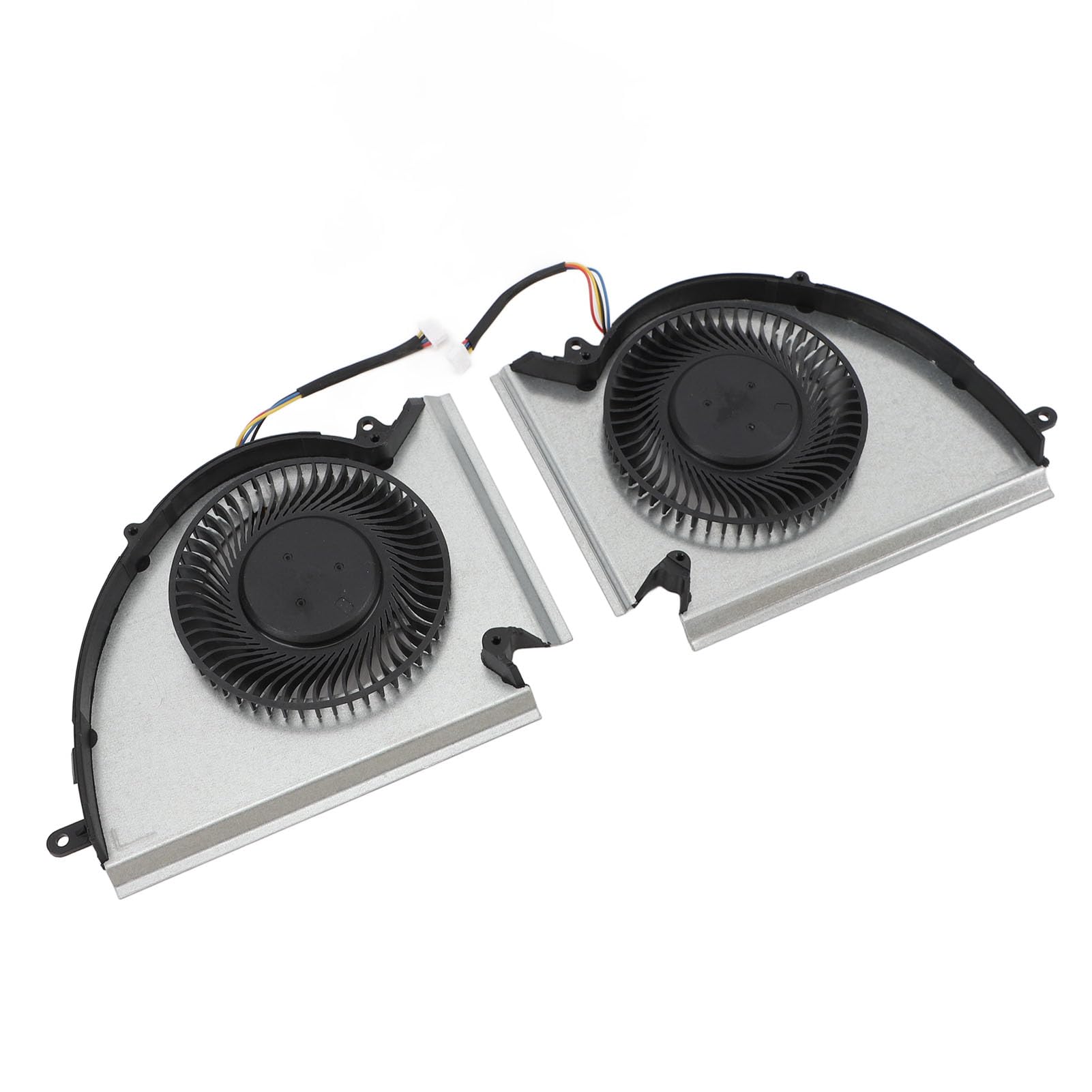 Ventilador de Refrigeración para Portátil GP76 WE76 MS 17K2 MS 17K3, Ventilador de Refrigeración de Repuesto de 4 Pines CPU y GPU Ventilador de Refrigeración para