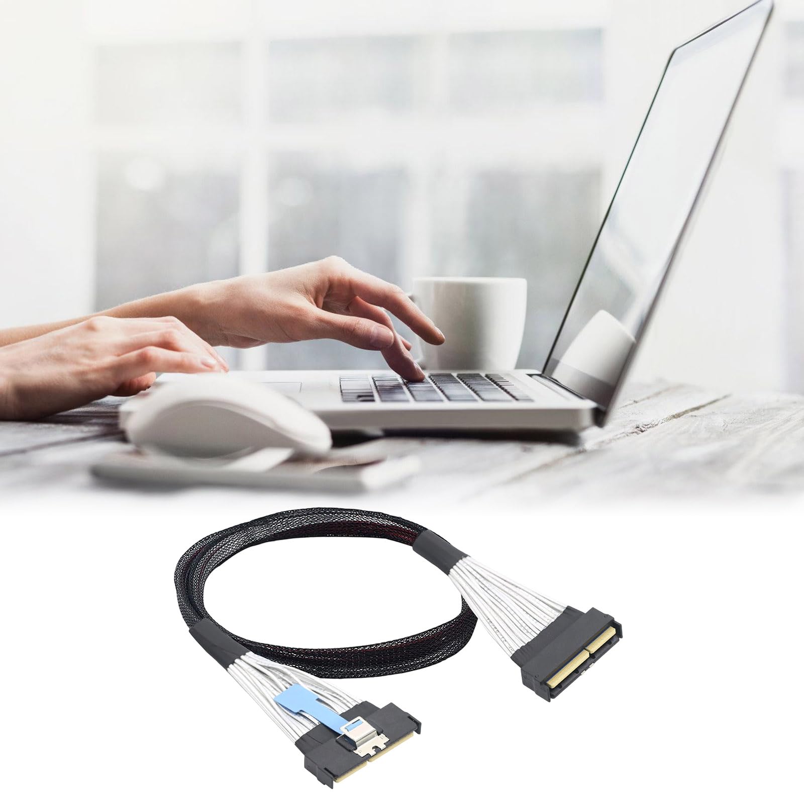 Cavo server MCIO5.0 124P 16X velocità per trasferimento dati stabile e connettività per dispositivi multipli Cavo dati server velocità