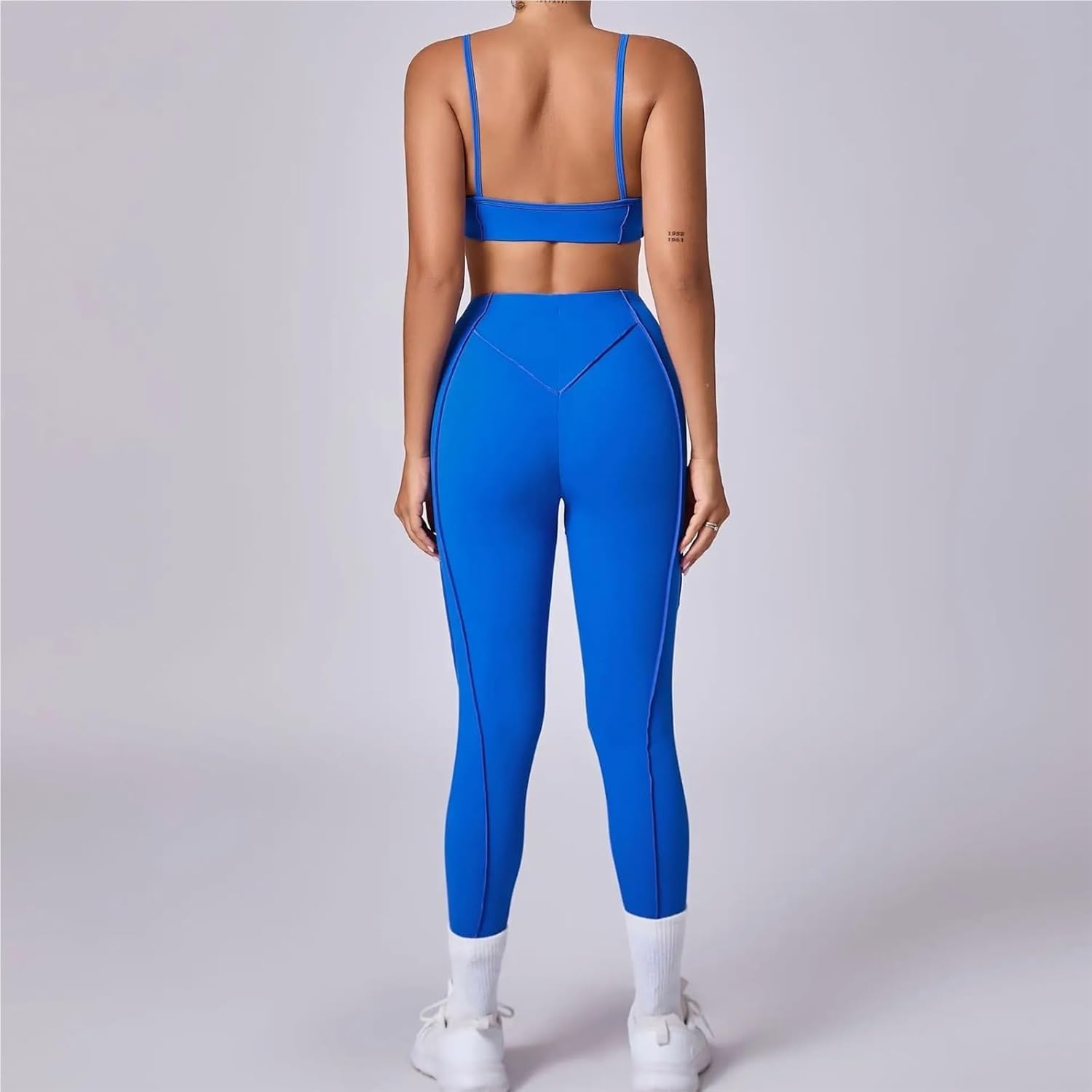 Top Palestra Donna Reggiseni Sportivi da Donna Cinghie Imbottite ad Alto Impatto Yoga Allenamento a Prova di Squat Palestra Esercizio Fitness Top Abbigliamento Sportivo