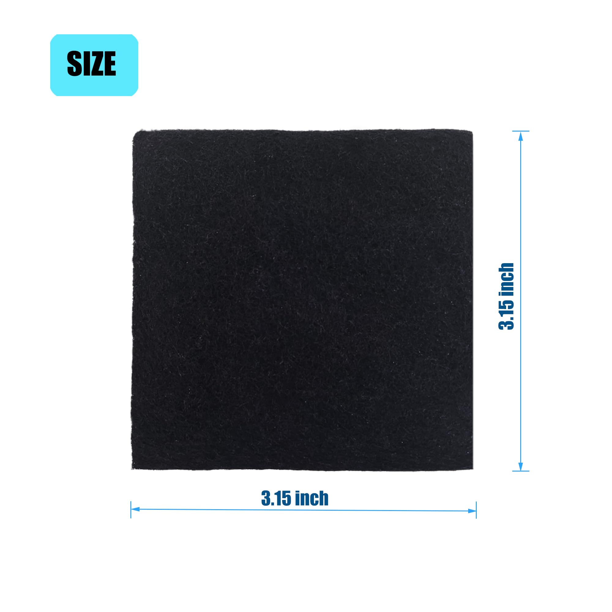 Lot de 12 recharges de filtre absorbant les odeurs pour poubelle SIMPLI-MAGIC, désodorisant au charbon actif compatible avec les poubelles SIMPLI-MAGIC avec compartiment de filtre à odeurs intégré