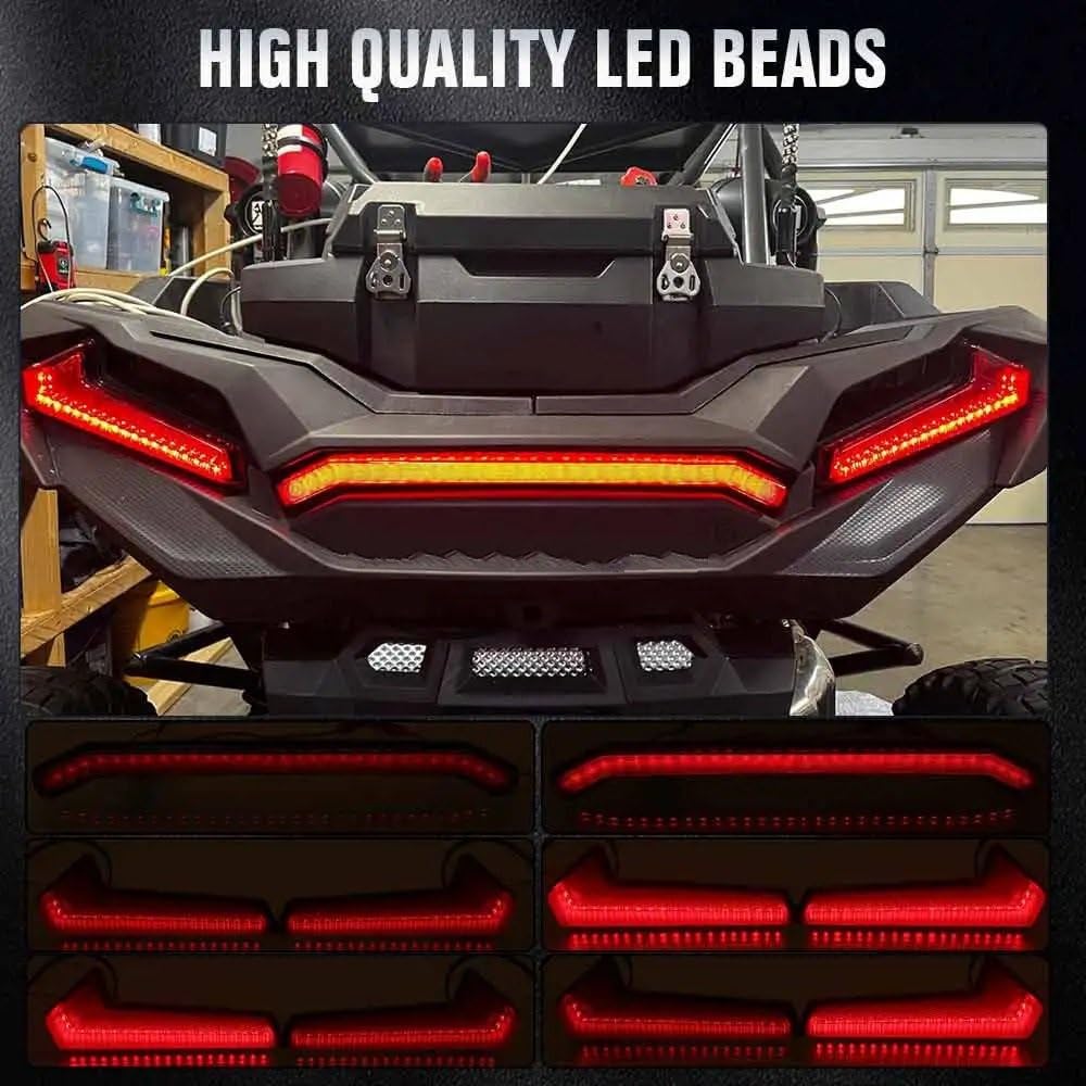 stop tylne światło Do Polaris RZR Sportsman XP 1000/4 Turbo S 2017-2025 Lampa tylna zespolona