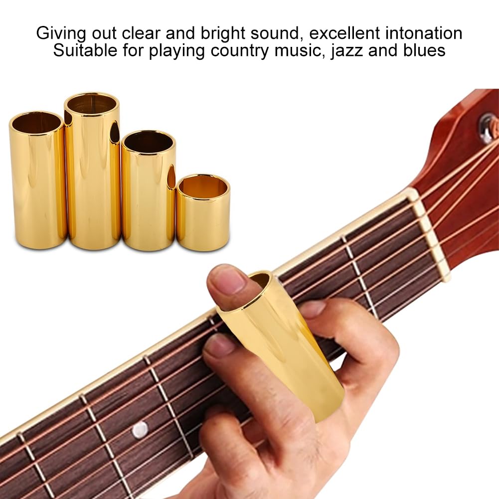 4 szt./zestaw gitara elektryczna slajd bar trwały metalowy basowy slajd gitara bar do gitary elektrycznej basowej ukulele