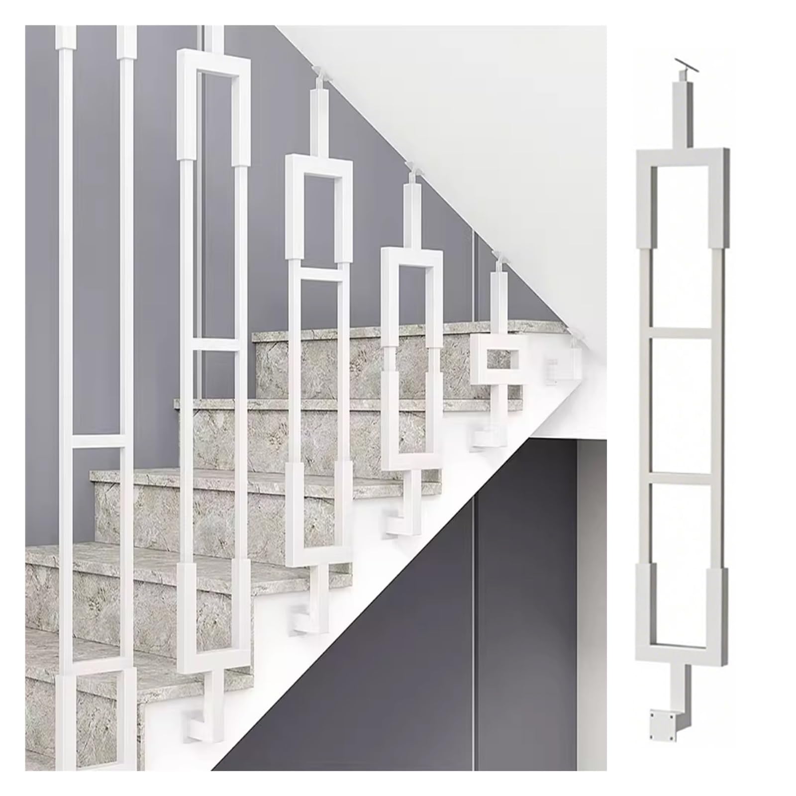 Broches d'escalier en métal antirouille pour sublimer un hôtel