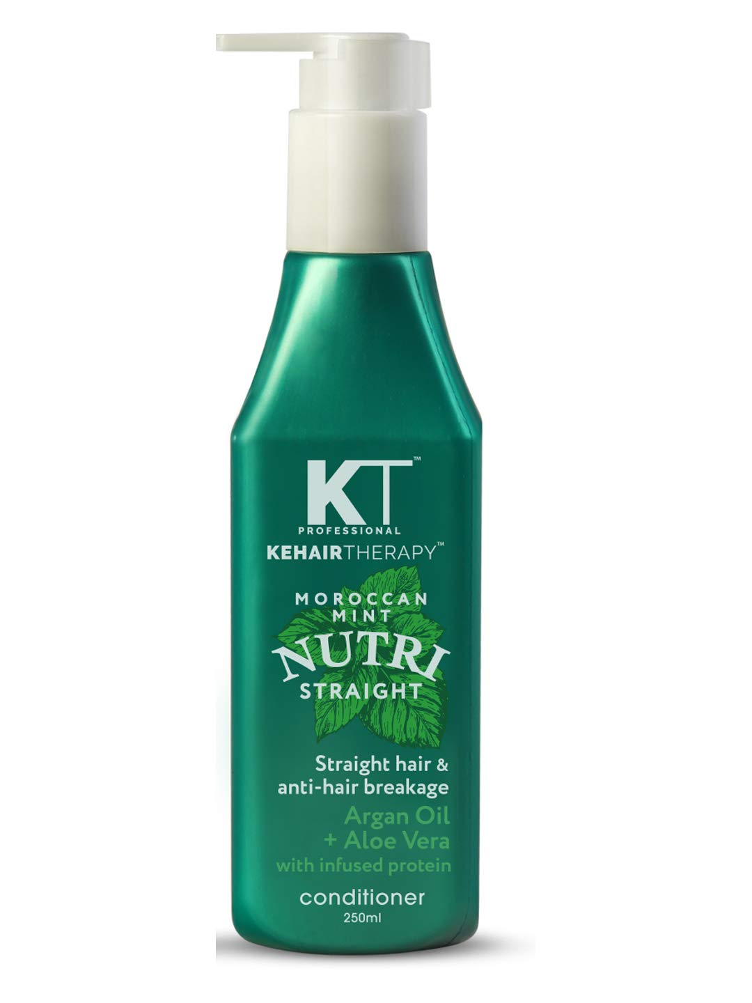 KEHAIRTHERAPY KT Professional Nutri Straight Conditioner 250ml |Sulfate Free|Paraben Free For Straight Hair & Anti-hair Breakage