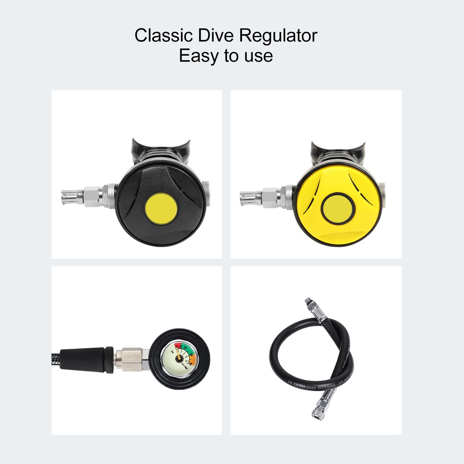 スキューバダイビングBC&amp;レギュレータ セット割引】重器材セット 4点 BCD レギュレーター オクトパス