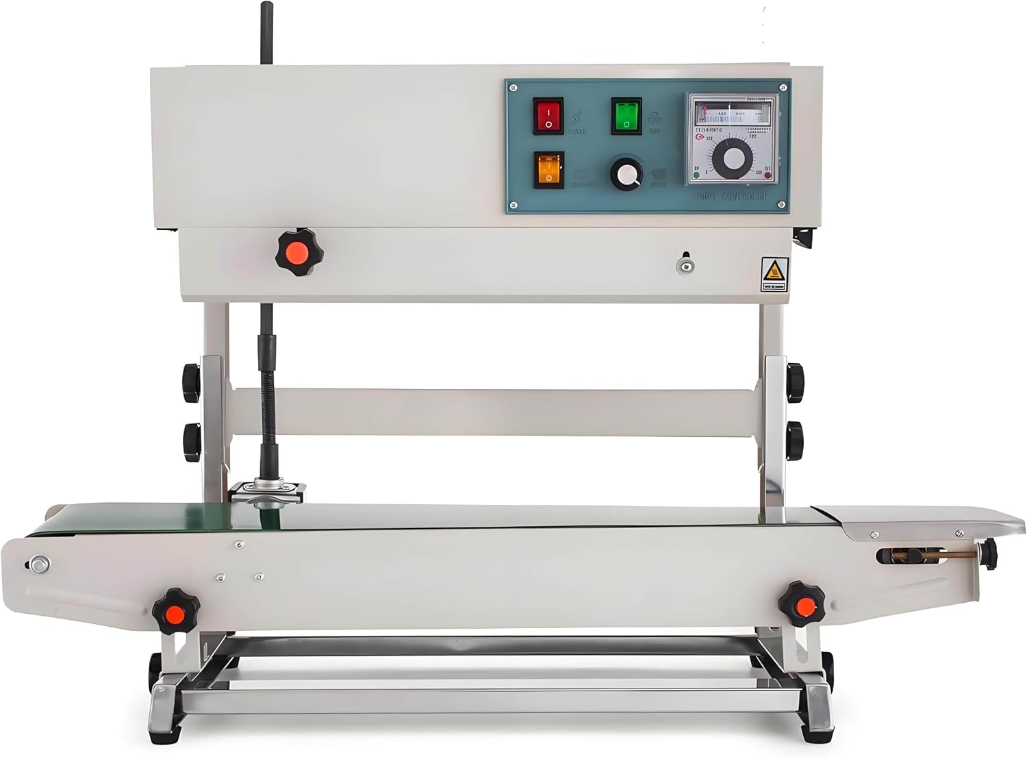 Machine De Scellage Automatique En Continu, Soudeuse À Bande Verticale Pour Sacs Pvc, Soudeuse À Bande Avec Contrôle De Température Par Pointeur 110v