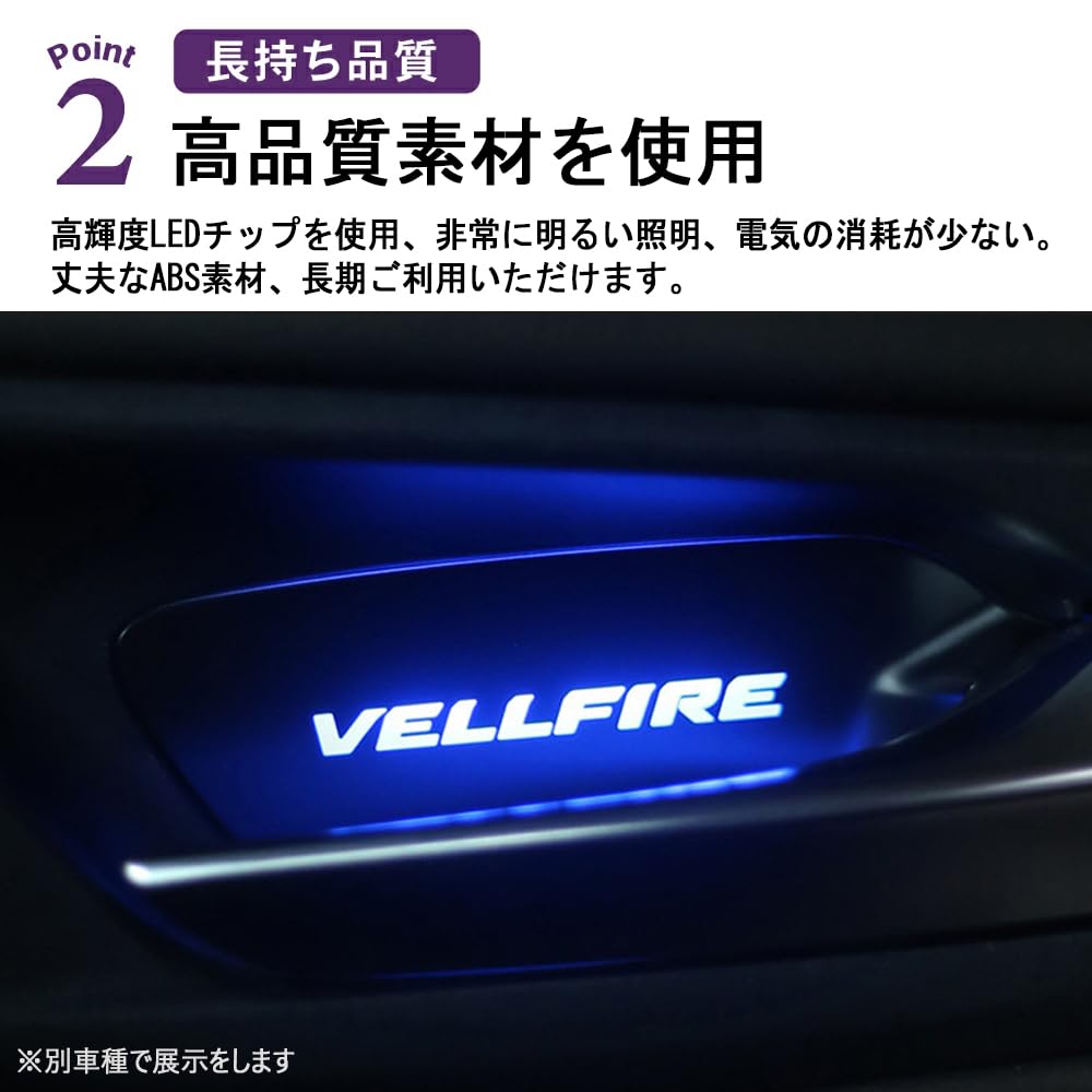 Amazon | SAWAKAKI トヨタ プリウス 50系 専用設計 インナードアランプ