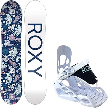 Amazon.com : Roxy Poppy Girls Snowboard Package, 100cm, Small