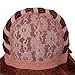 ColorGround Short Reddish Brown Prestyled Cosplay Wig for Women