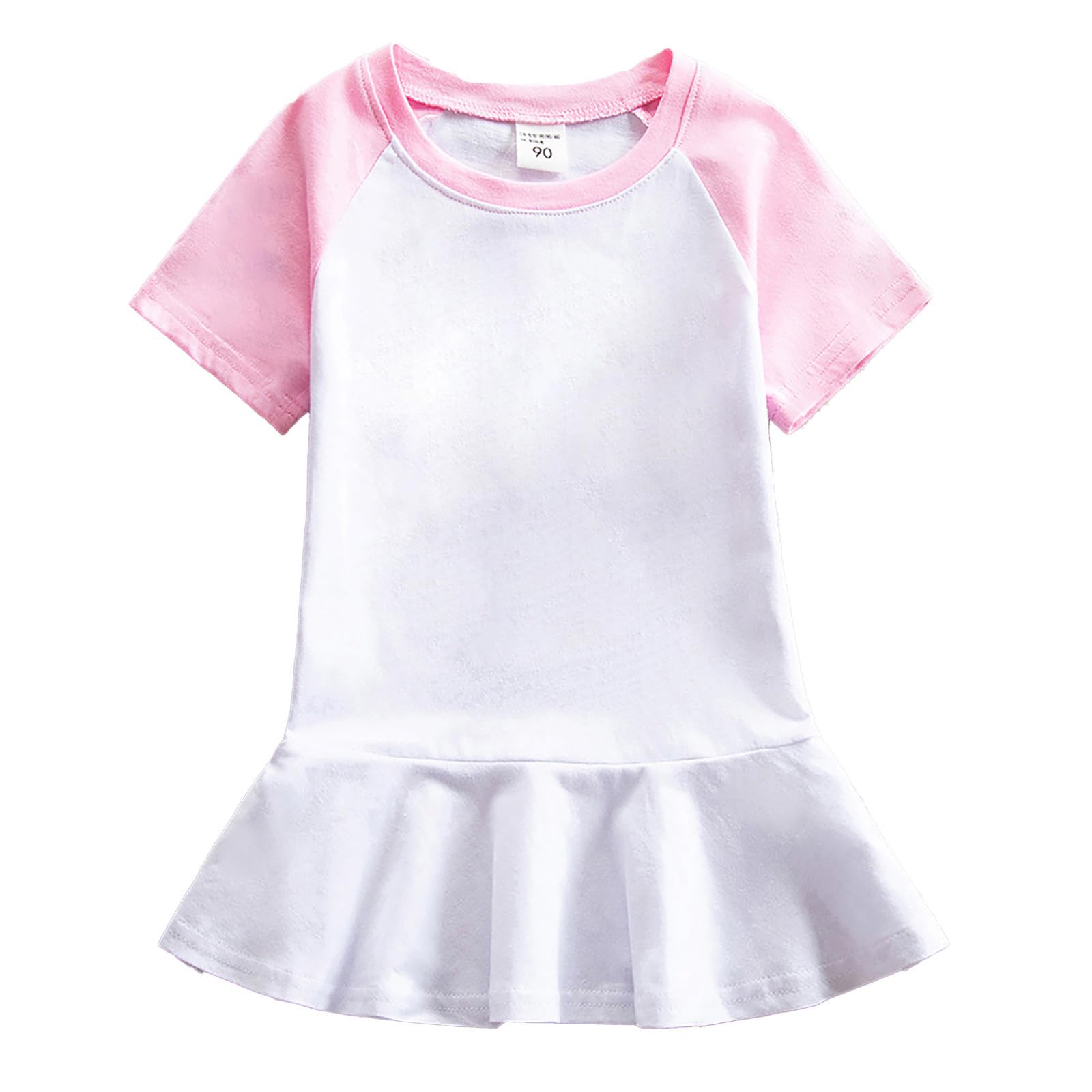 Generisch Vestido de tenis para niños y niñas, sin mangas, pantalón corto deportivo (azul claro, 18-24 meses), dos piezas para niños
