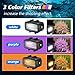 Sea Frogs 700 Lumen LED Photography Light, Underwater Camera Compatible, Adjustable Mount, Black