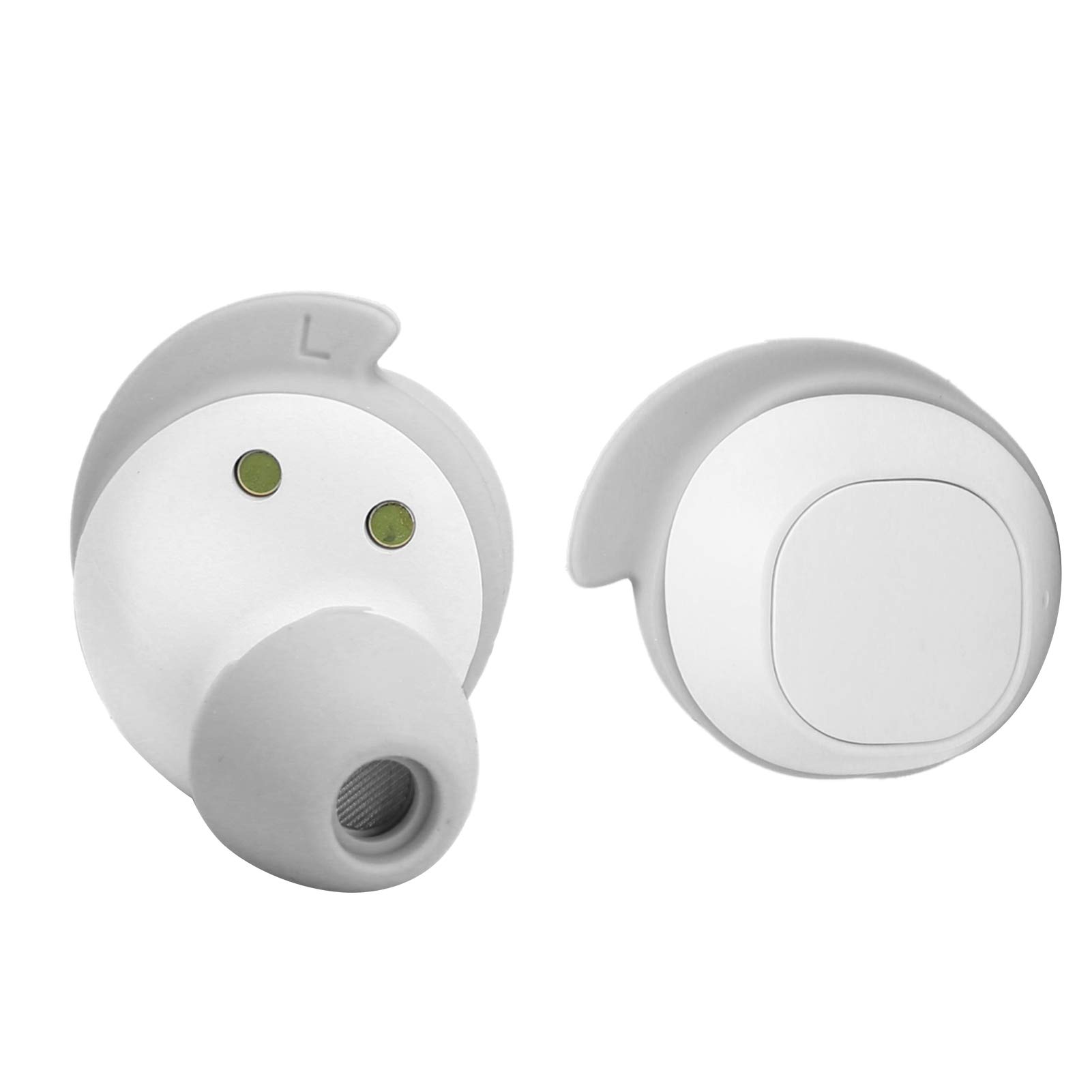 Ejoyous Cuffie Bluetooth Wireless con Custodia di Ricarica, IPX5 Bianco