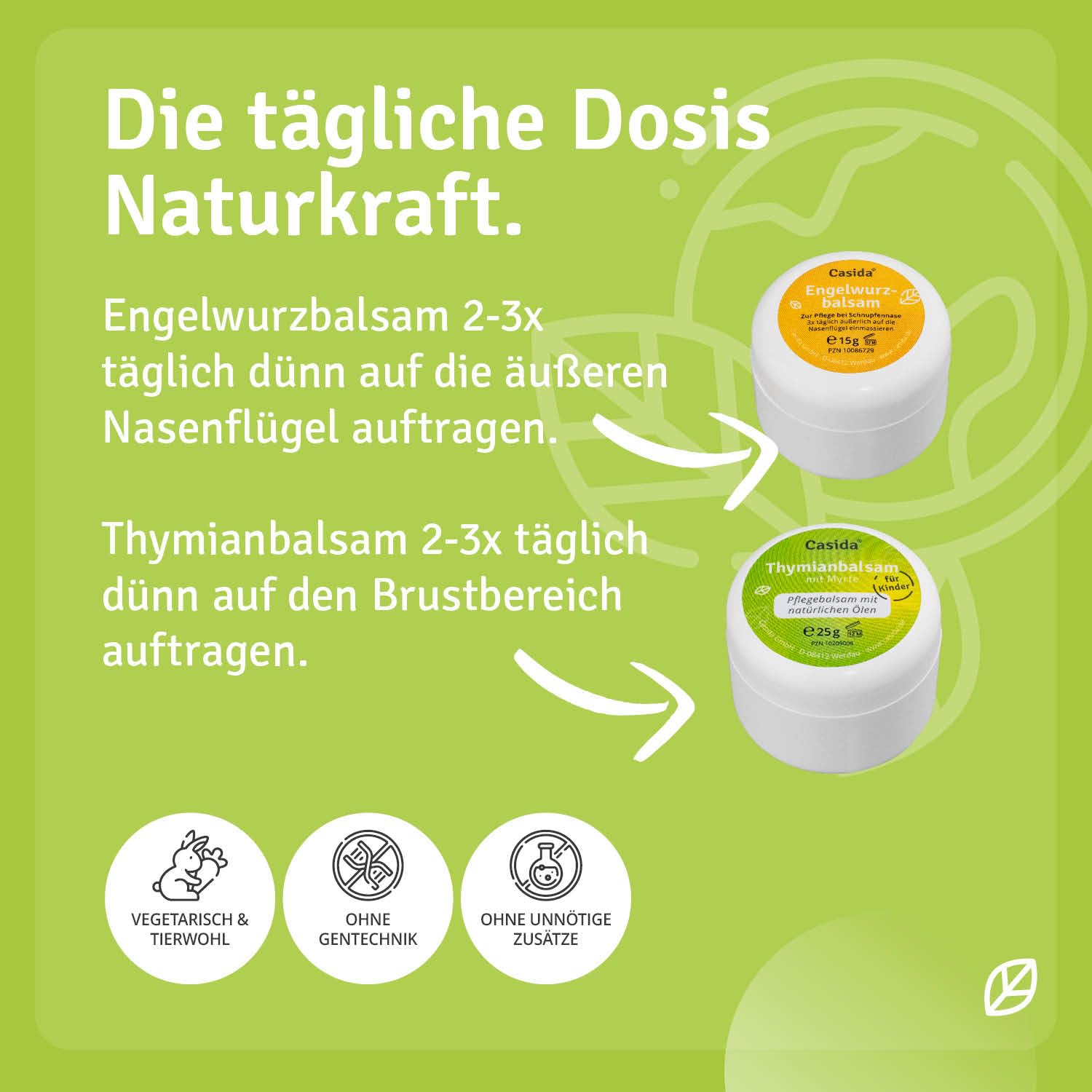 Engelwurzbalsam & Thymianbalsam Myrte Kinder Set – Ideales Set für Babys, Kinder, Bewährte Pflegebalsame in Apothekenqualität, Von Hebammen empfohlen, Frei von chemischen Zusatzstoffen